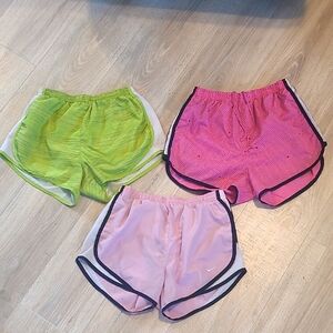 Women's Athletic Shorts - 3 Pairs